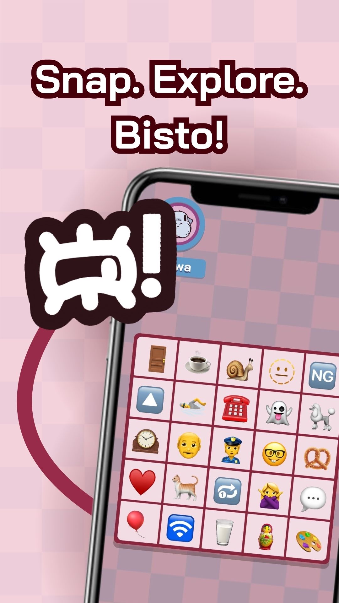 Bisto introduction and bingo board