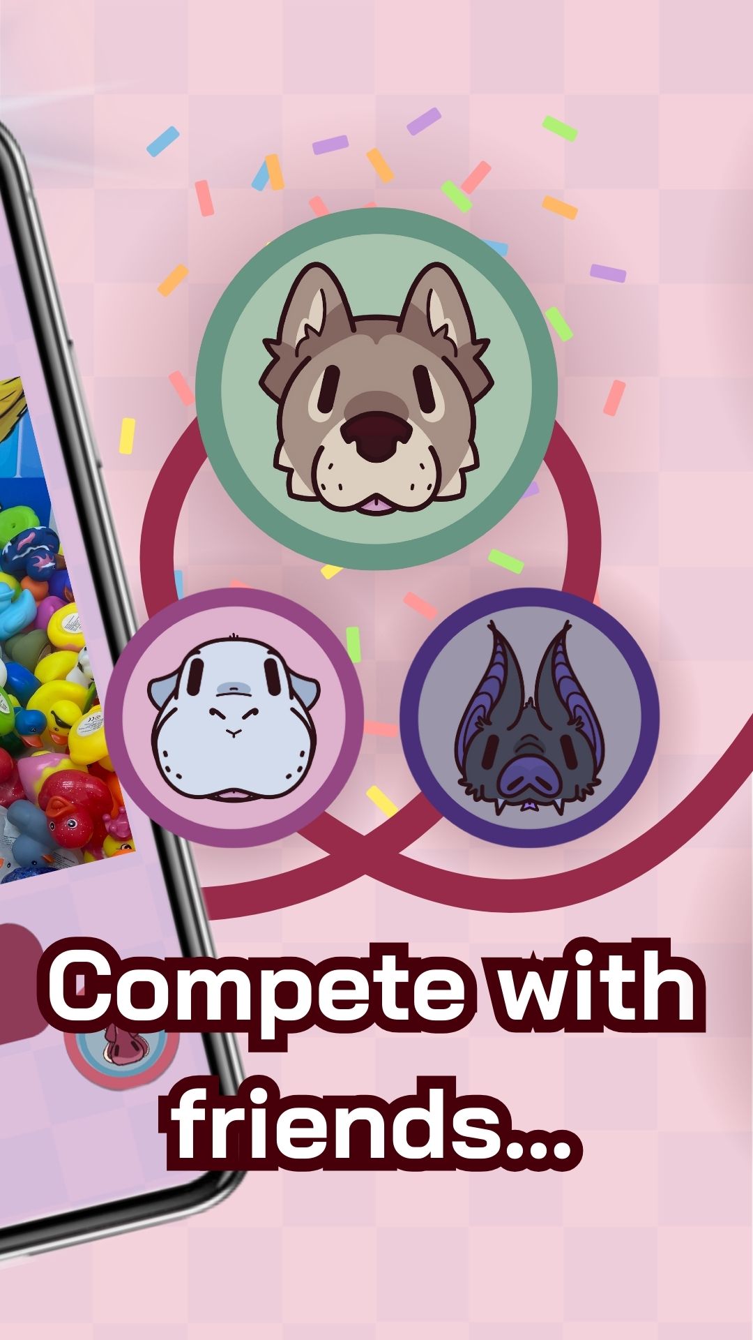 Competing against friends in Bisto
