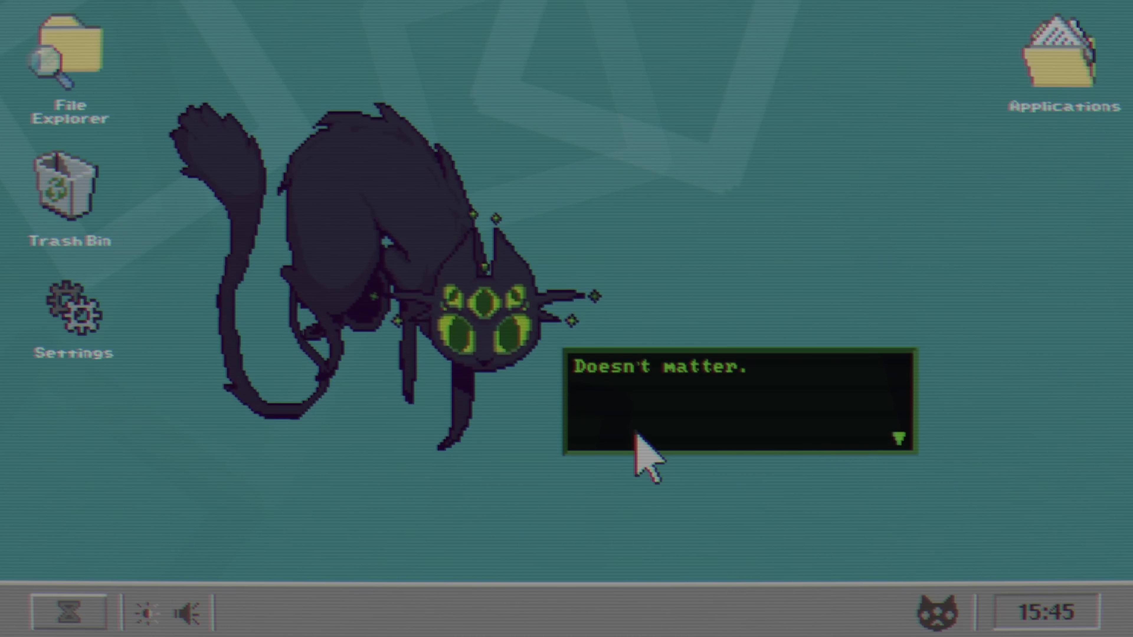 Meeting a corrupted character in Overbit