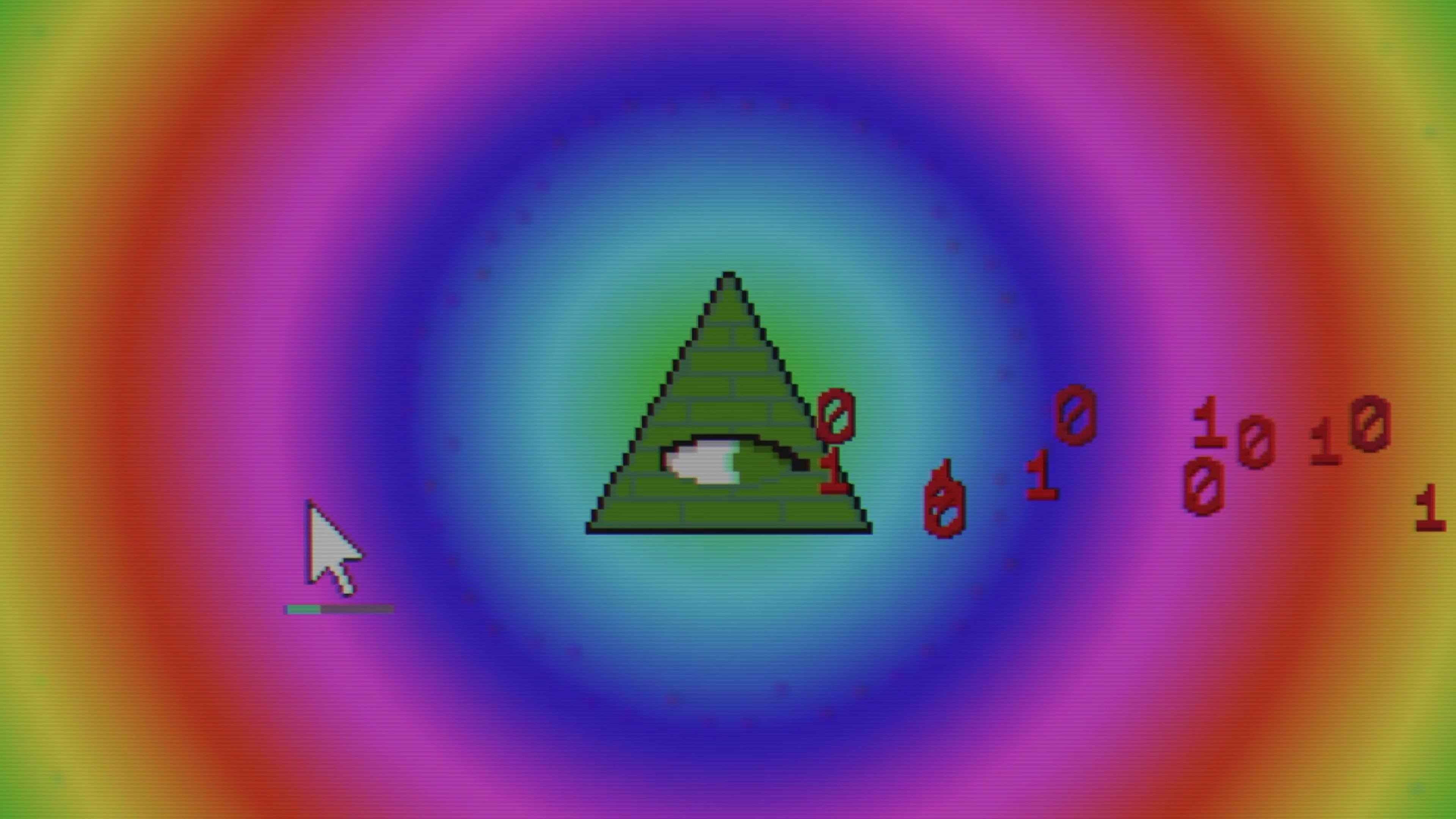 A surreal scene from Overbit